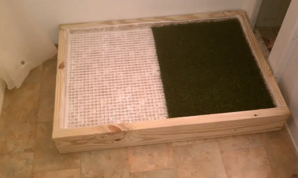 DIY Instructables Dog Porch Potty