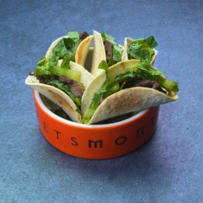 DIY K9 Mini Tacos for Dogs Recipe