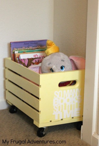 DIY Mobile Dog Toy Box
