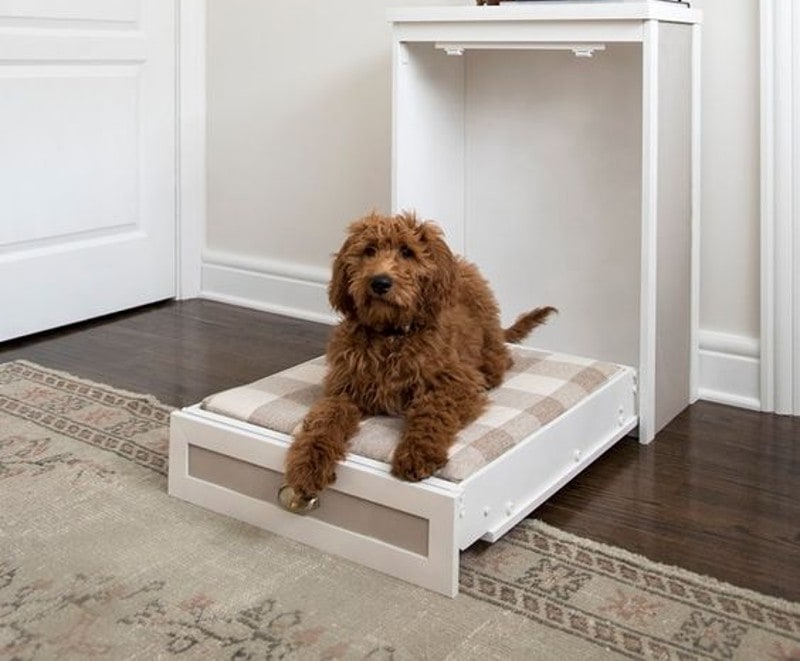 DIY Raised Dog Bed
