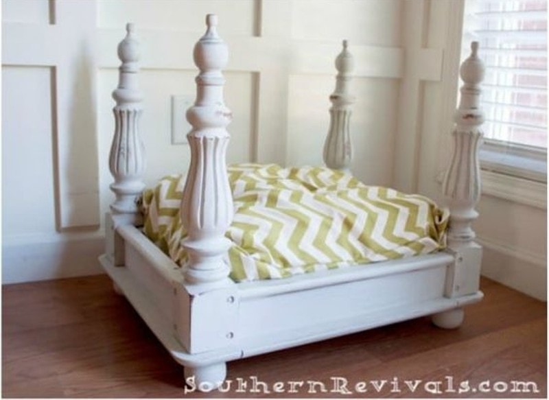 DIY Raised Dog Bed