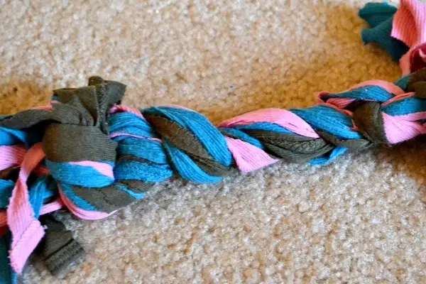 DIY T-Shirt Dog Toy