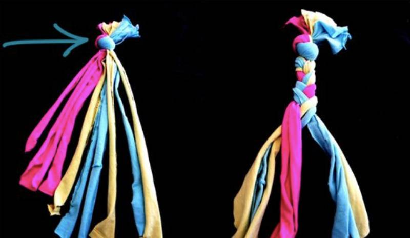 DIY ts to dog toys