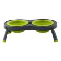 Dexas Popware for Pets Double Elevated Pet Bowls