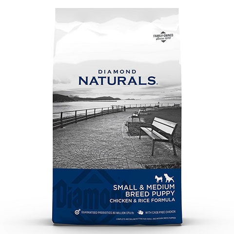 Diamond Naturals Small & Medium Breed Puppy Formula Dry Dog Food