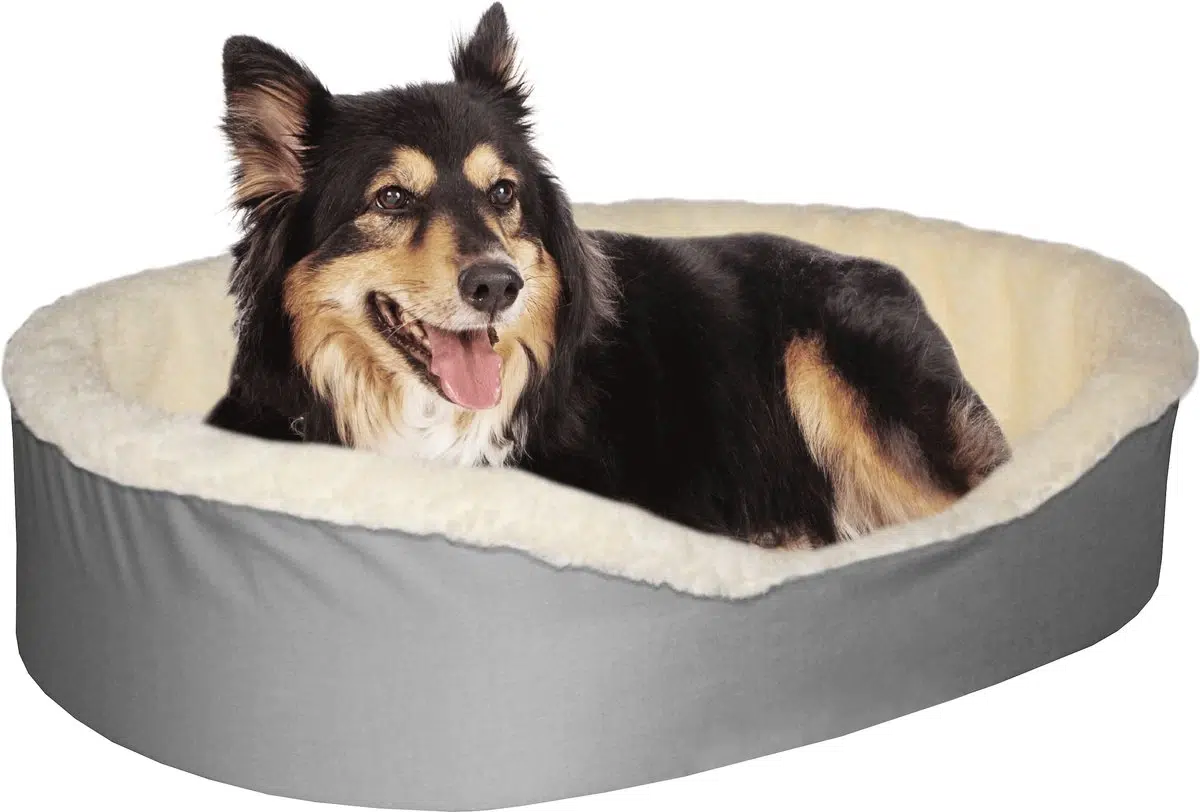 Dog Bed King USA Cuddler Bolster Dog Bed w/Removable Cover