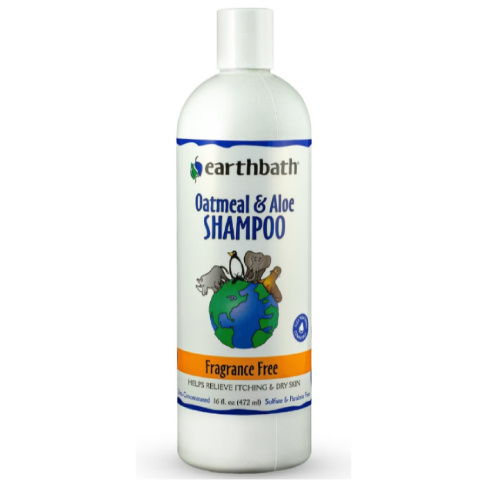 Earthbath Oatmeal & Aloe Fragrance Free Dog & Cat Shampoo