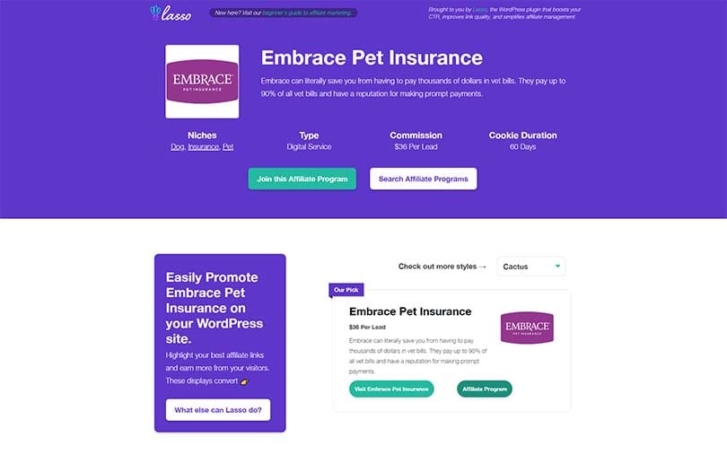 Embrace Pet Insurance