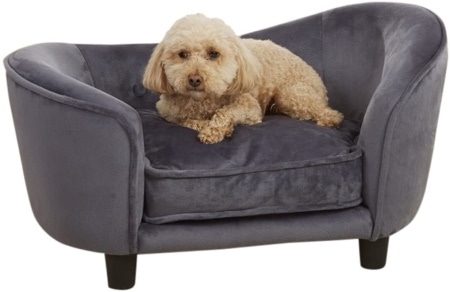 Enchanted Home Pet Ultra-Plush Snuggle Sofa Cat & Dog Bed