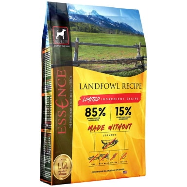 Essence Limited Ingredient Recipe Landfowl Recipe Dry Dog Food