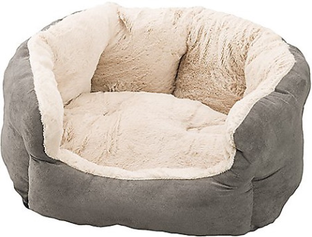 Ethical Pet Sleep Zone Reversible Cushion Cuddler Bolster Cat & Dog Bed