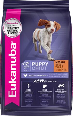 Eukanuba Puppy Medium Breed Dry Dog Food