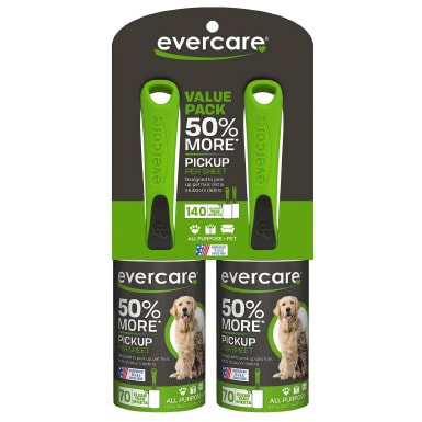 Evercare Pet Plus Extreme Stick Ergo Grip Pet Lint Roller