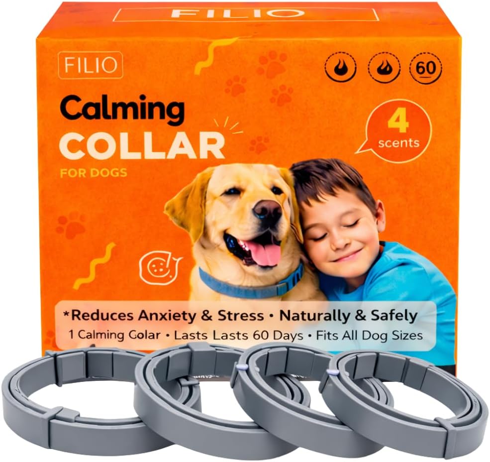 FILIO Calming Aromatherapy Collar for Dogs