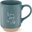 Fringe Studio “Dogs The End” Stoneware Mug