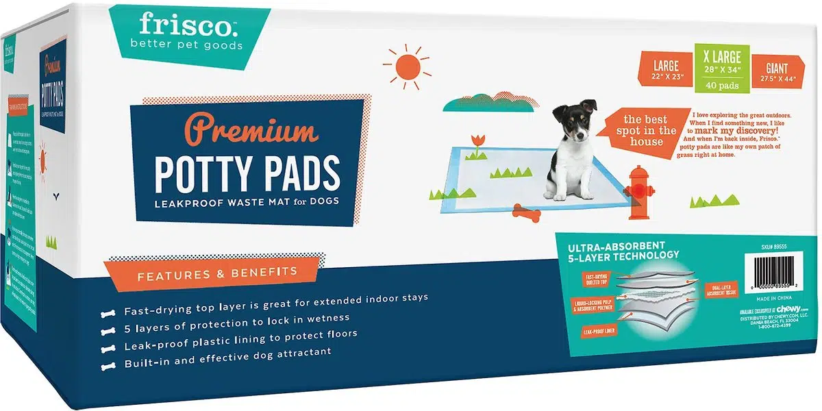 Frisco Extra Large Dog Training & Potty Pads