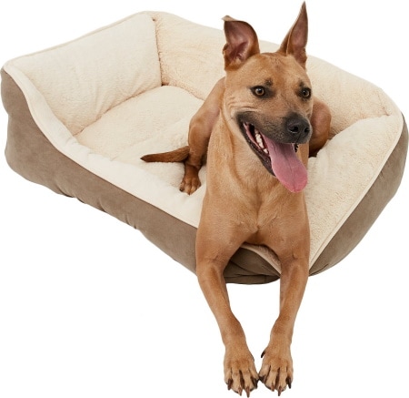 Frisco Rectangular Bolster Cat & Dog Bed