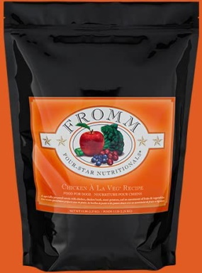 Fromm Four-Star Nutritionals Chicken A La Veg Dry Dog Food