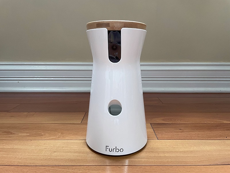 Furbo 360° Dog Camera on the floor