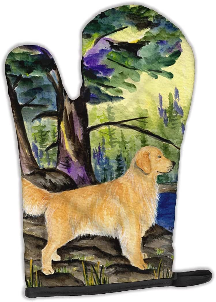 Golden Retriever Oven Mitt