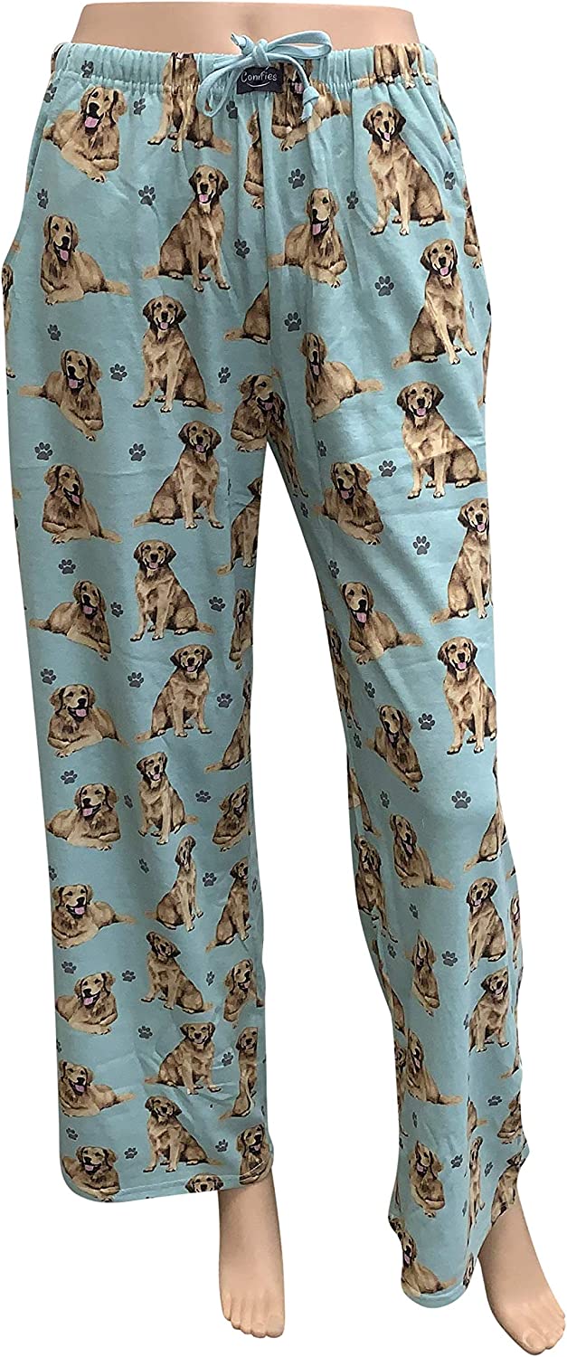 Golden Retriever Pajama Bottoms