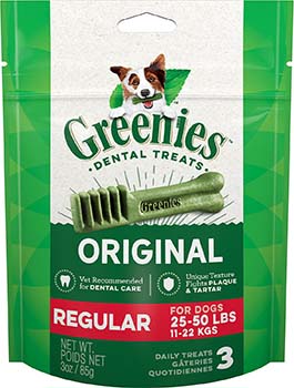 Greenies Regular Dental Dog Treats