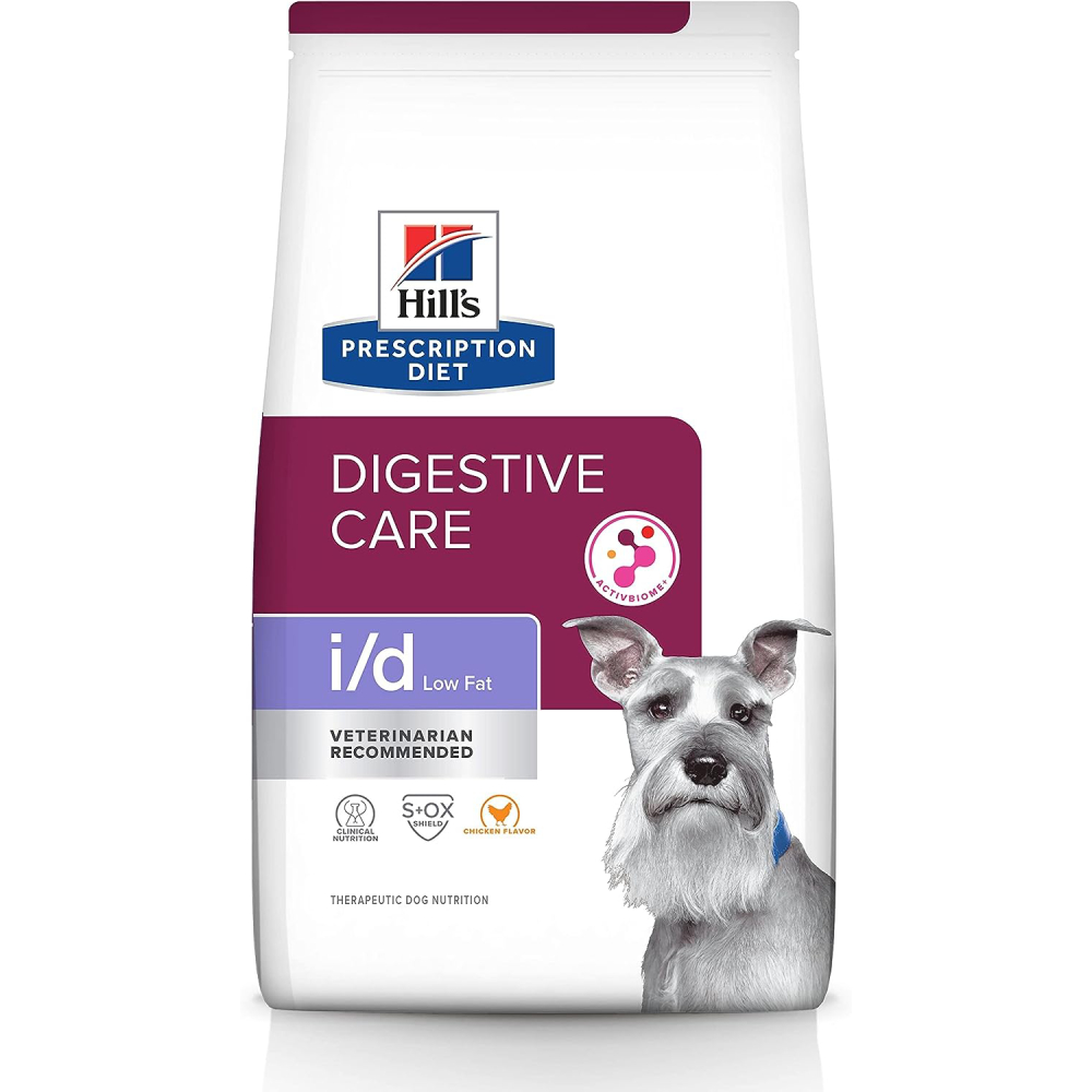 Hill's Prescription Diet i_d Low Fat Digestive Care Chicken Flavor Dry Dog Food