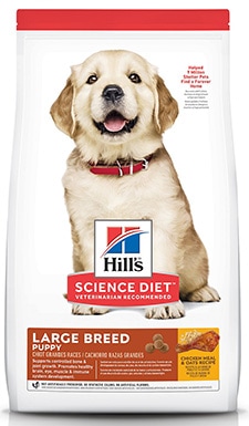 Hill's Science Diet Puppy Large Breed Chicken Meal & Oat Recipe Dry Dog Food