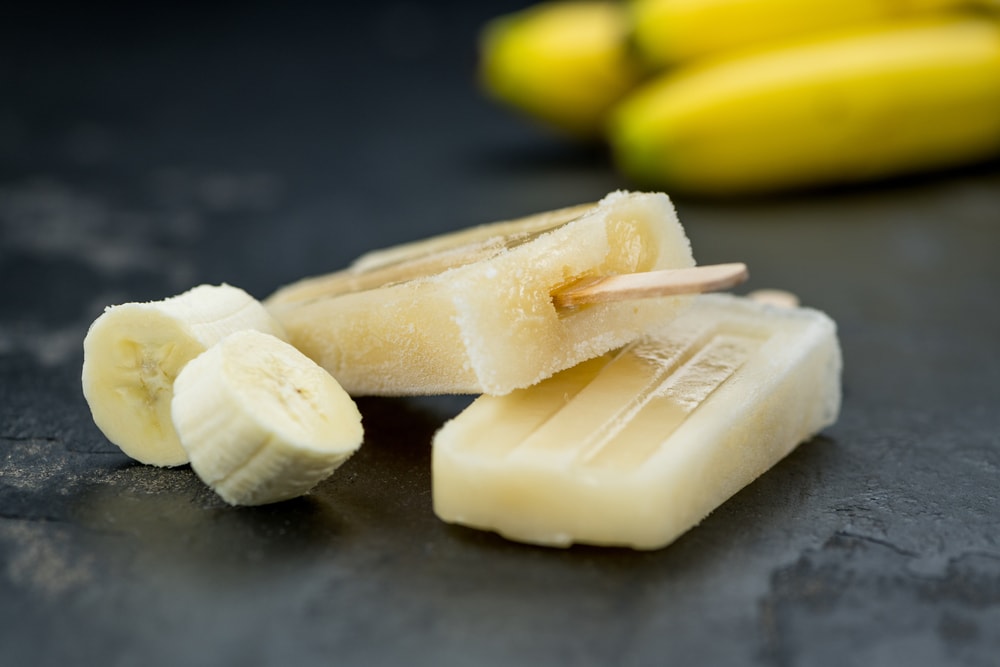 Homemade Banana Popsicles