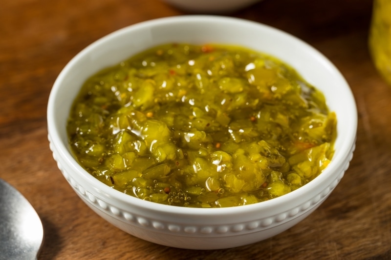 Homemade Sweet Pickle Relish Ready to Use