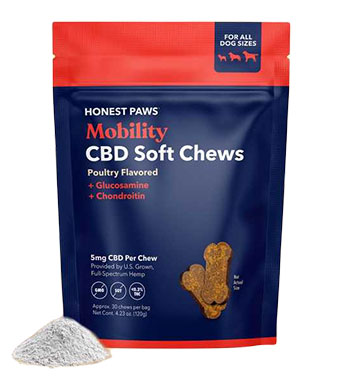 Honest Paws Mobility CBD Soft Chews