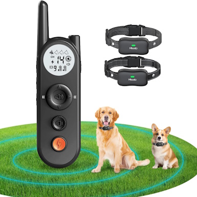 Htcuto Wireless Dog Fence for 2 Dogs
