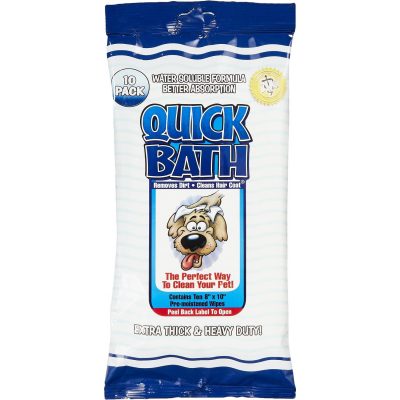 International Veterinary Sciences Quick Bath Dog Wipes