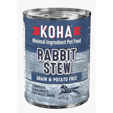 KOHA Minimal Ingredient Rabbit Stew