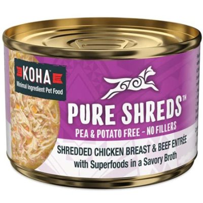 KOHA Pure Shreds Shredded Chicken Breast & Beef Entrée
