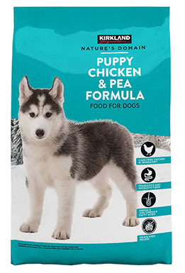 Kirkland Signature Nature's Domain Puppy Formula Chicken & Pea Dog Food 20 lb.