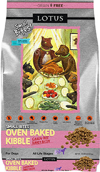 Lotus Oven-Baked Small Bites Grain-Free Turkey Recipe