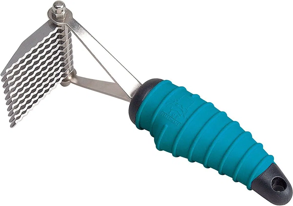 Master Grooming Tools Ergonomic Dog Dematting Rake