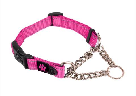 Max & Neo Dog Gear Nylon Reflective Martingale Collar