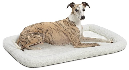 MidWest Quiet Time Fleece Dog Crate Mat