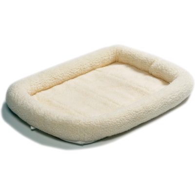 MidWest Quiet Time Fleece Dog Crate Mat