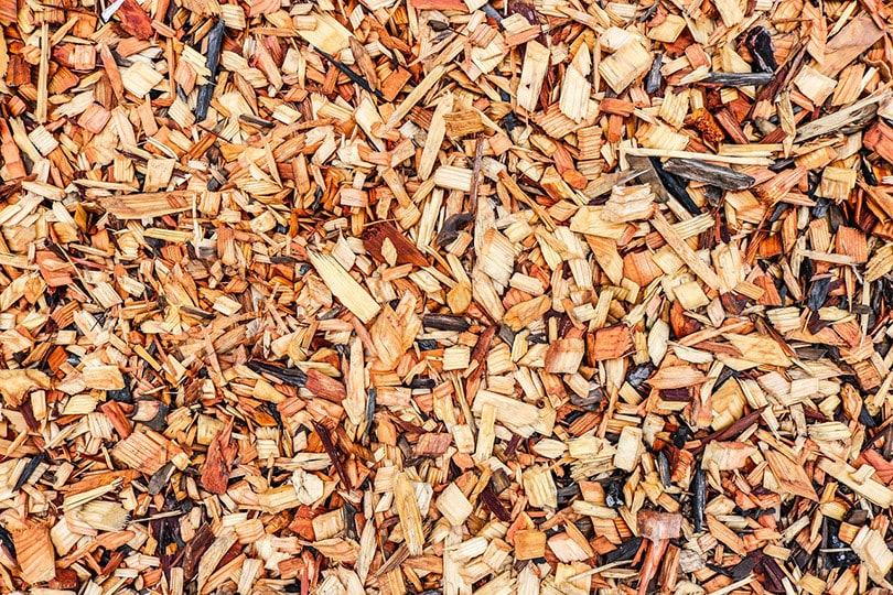 Mulching Wood Chips