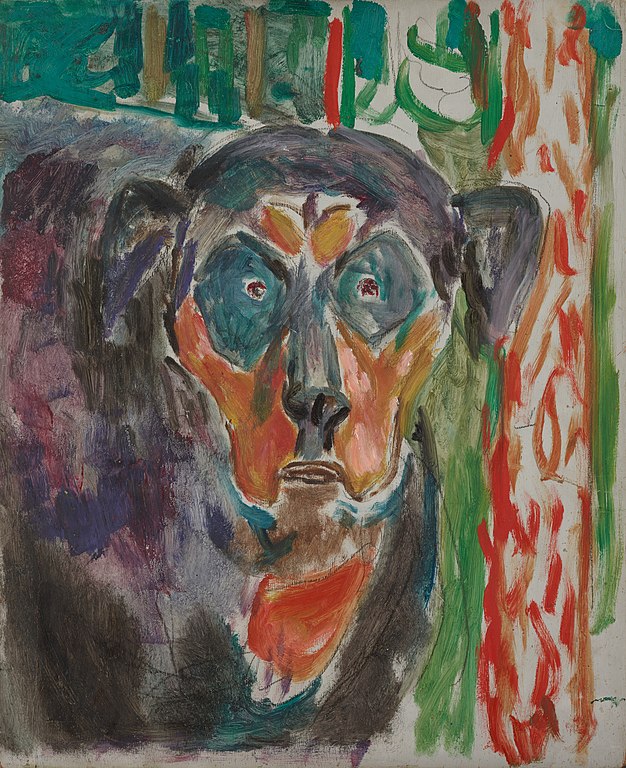 Munch - Dog’s Head_Wikimedia Commons