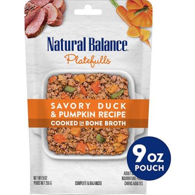 Natural Balance Platefulls Duck & Pumpkin Wet Dog Food