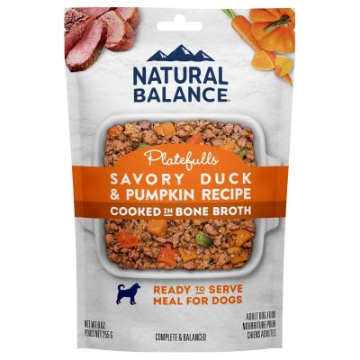 Natural Balance Platefulls Duck & Pumpkin Wet Dog Food