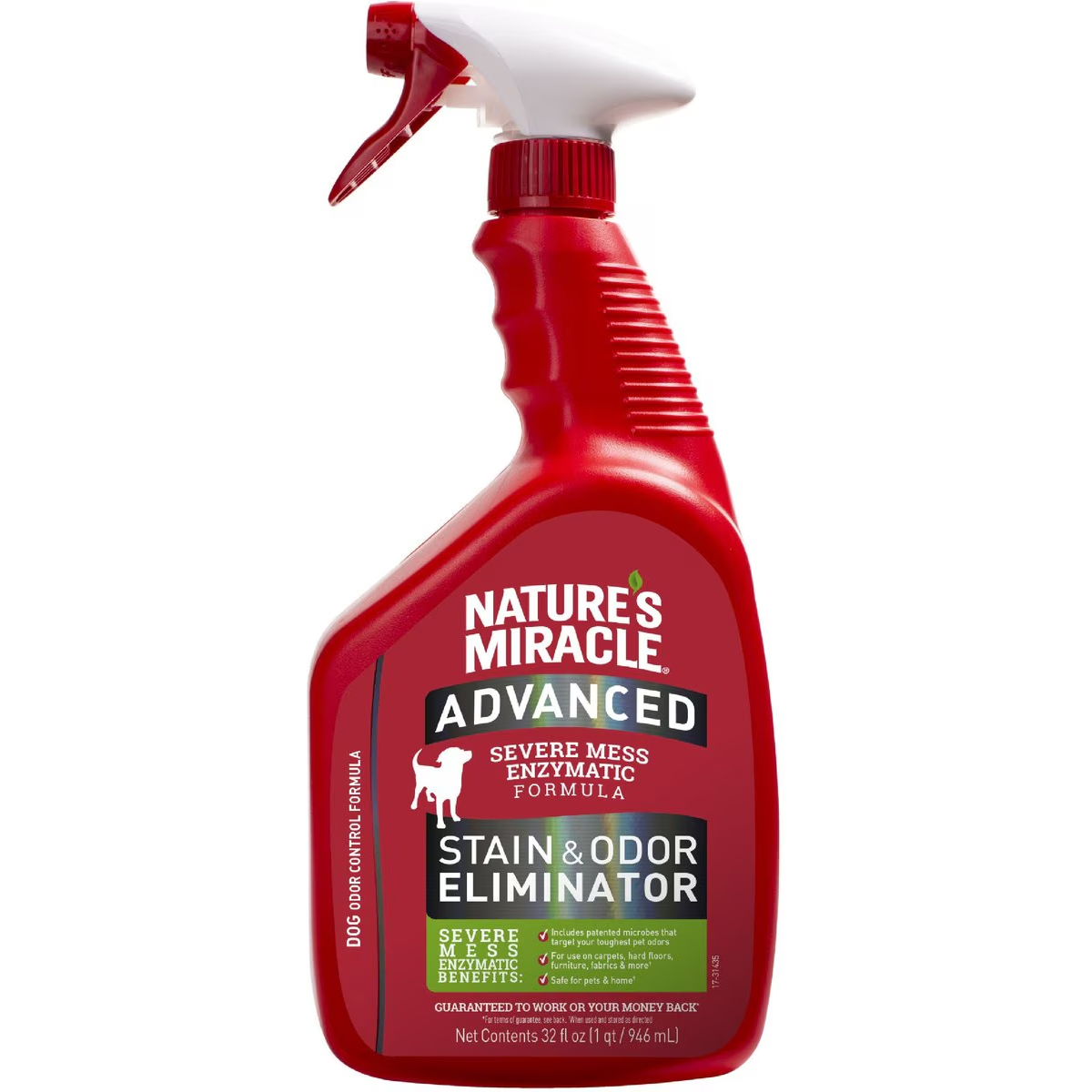 Nature's Miracle Advanced Dog Enzymatic Stain Remover & Odor Eliminator Spray