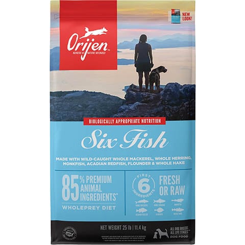 ORIJEN Six Fish Grain-Free Dry Dog Food