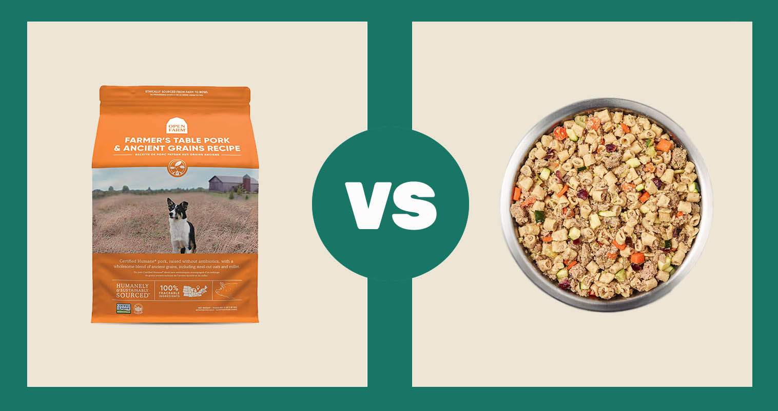 Open Farm vs Just for Dogs