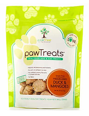 PawTree Freeze-Dried Duck & Mango Treats
