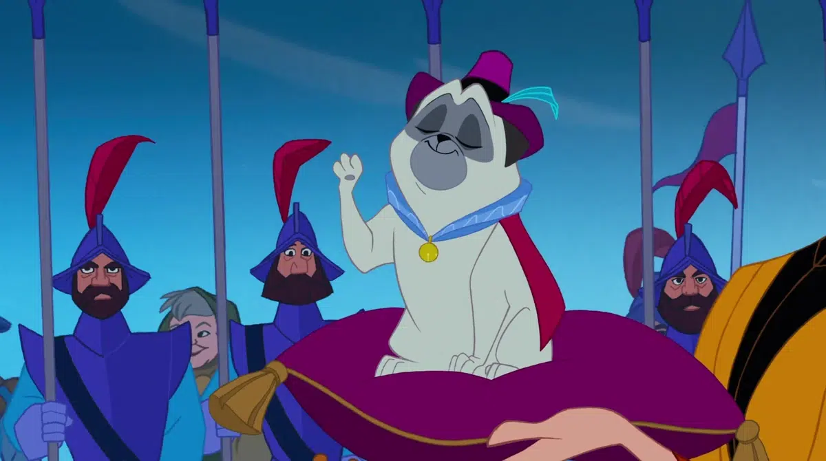 Percy the dog from the movie Pocahontas